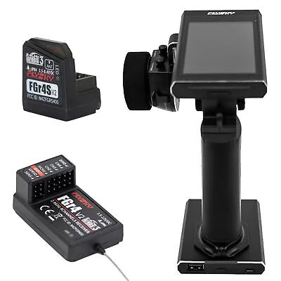 Flysky Noble NB4 2.4GH 4CH RC Radio Transmitter With FGR4 FGR4S V2 Receiver Q0R7 • $225.55