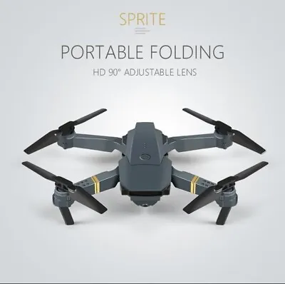 4K Drone HD Wide Angle Camera Drone WiFi E58 Foldable RC Quadcopter 3 Batteries • $26.89