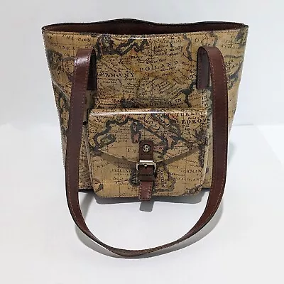 Patricia Nash European Map Banbury Tote • $199