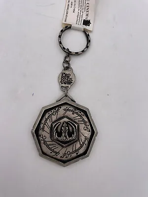 Lord Of The Rings Ringwraith Metal Medallion Keychain #40816 • $12