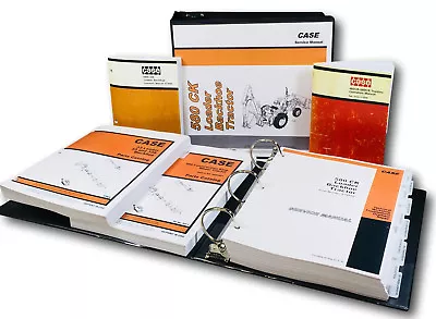 $132.97 • Buy Case 580Ck Tractor Loader Backhoe Service Parts Operators Manual Master Shop Set