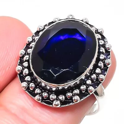 Tanzanite   Gemstone Handmade 925 Sterling Silver Jewelry Ring Sz 9(US) • $10.99