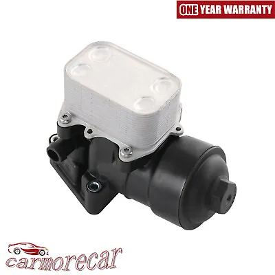 Oil Filter Housing W/Filter & Cooler 03L115389C For VW Passat TDI 2.0L 2012-2014 • $36.97