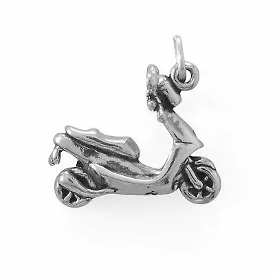 £39.29 • Buy Sterling Silver Zippy Moped Scooter Charm