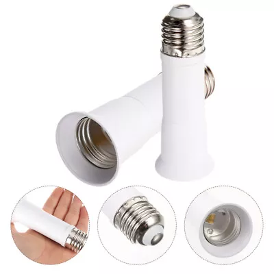 2 Pcs Sturdy Light Bulb Extender Socket Recessed Light Converter • $7.41