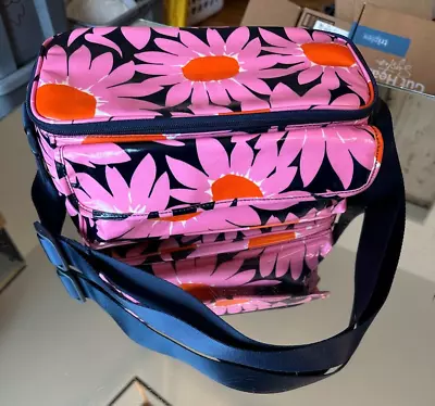 Vera Bradley Lunch Bag Tote Floral Print Loves Me Wipeable • $16.07