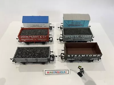 Dapol 00 Gauge - Six Unboxed New Wagons Some Are Limited Editions • £15