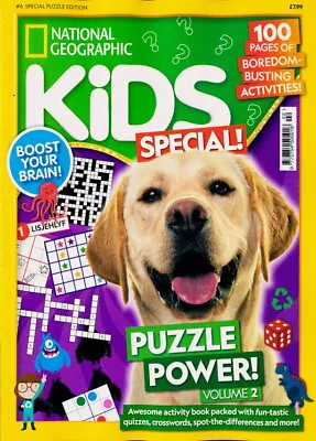 National Geographic Kids Special Magazine 2023 ~ Puzzles ~  New ~ • £4.95