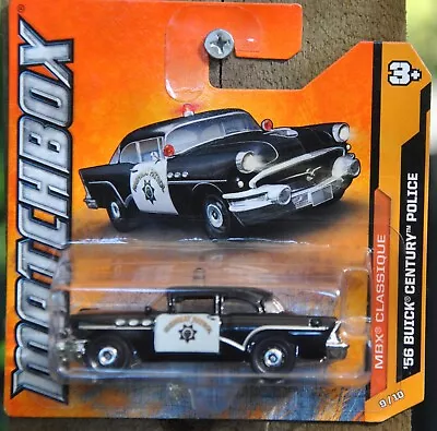 2012 Matchbox -  56 Buick Century Police • $9