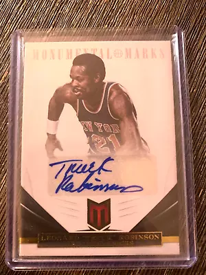 2012-13 Marquee Truck Robinson Monumental Marks #188 • $7.99