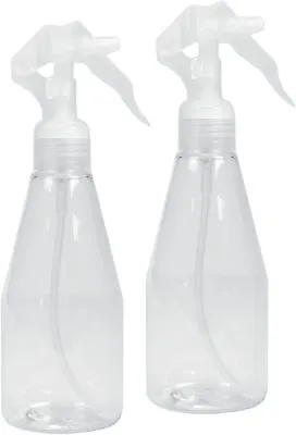 Small Spray Bottles 7oz PET Plastic Round Shape Mist Sprayer • $10.49