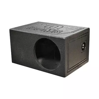 QPower QBOMB10VL Single 10  Vented Ported Car Subwoofer Sub Box Enclosure QBOMB • $86.95