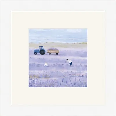 NEW...Hannah Cole 'Lavender Fields' Framed Print Free Postage Choice Of Frame • £24.99