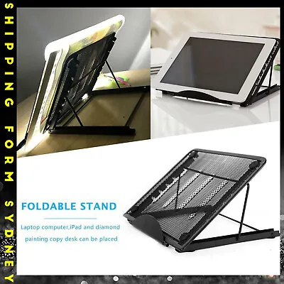 $13.99 • Buy Foldable Stand For Diamond Painting Light Pad Copy Platform Bracket Base Tool AU