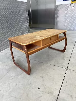 Mid Century - Teak - Nathan Unusual Coffee Table PLEASE READ DESCRIPTION • £9.99