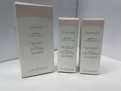 Mary Kay Timewise MIcrodermabrasion Step 1 Refine & 2 Each Step 2 Replenish Set • $29.99