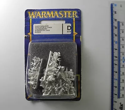 WARMASTER CHAOS MARAUDERS Metal Warriors Army Blister Pack War Master 1999 G5 • £17.99
