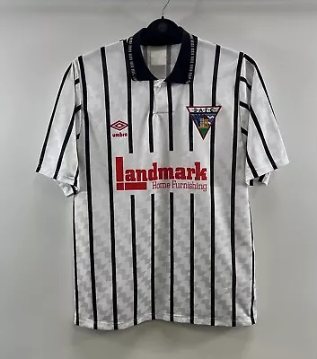 Dunfermline Athletic Home Football Shirt 1990/92 Adults Medium Umbro C207 • £219.99
