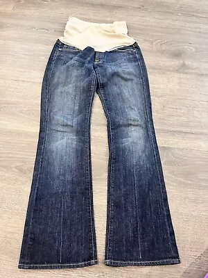 Women’s 7 For All Mankind Maternity Jeans Size 28 6 Belly Panel  • $9.99