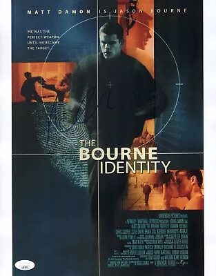 MATT DAMON Hand Signed THE BOURNE IDENTITY 11x14 Photo Autograph JSA COA Cert • $125