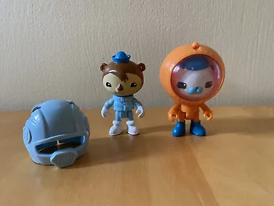 Octonauts Captain Barnacles & Shellington Deep Sea Figures • £6.95