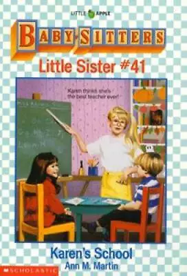 Karens School (Baby-Sitters Little Sister No 41) - Paperback - ACCEPTABLE • $3.80