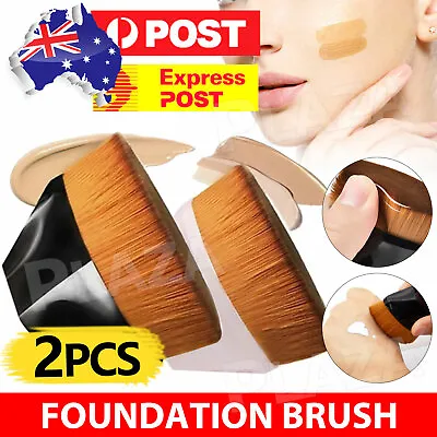 $12.95 • Buy High-Density Seamless Foundation Brush BB CC Cream Makeup Brushes Loose Powder