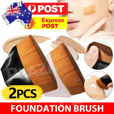 $12.95 • Buy High-Density Seamless Foundation Brush BB CC Cream Makeup Brushes Loose Powder