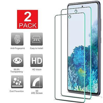 2Pack-Premium Tempered Glass Screen Protector For Samsung Galaxy S20 FE 5G • $3.77