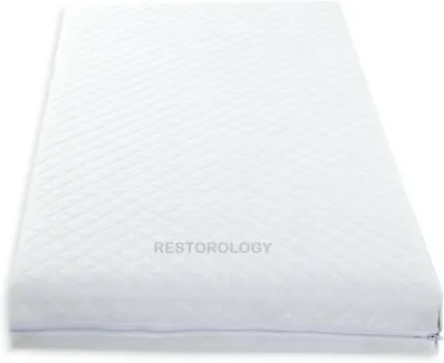 BREATHABLE FOAM MATTRESS COTBED MATRESS FOR MAMAS & PAPAS 200 COT BED 120x60 Cm • £31.99