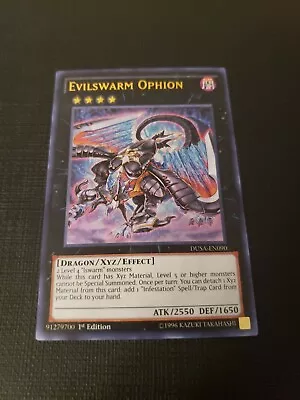 Evilswarm Ophion DUSA-EN090 Ultra Rare 1st NM! • $1.85