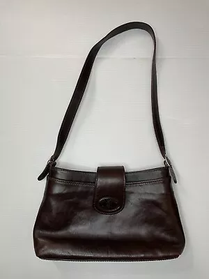 VTG Vera Pelle Brown Leather Purse Made In Italy  • $45