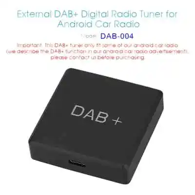 DAB+ Box Digital Radio Tuner Amplified Antenna Adapter For Car Stereo Autoradio  • £49.99