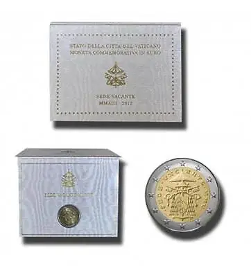 2013 Vatican - 2 Euro Commemorative Coin Sede Vacante Vatikaan Vaticano • $110