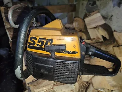 £65 • Buy Partner S50 Chainsaw Powerhead. NO GUIDE BAR OR CHAIN. Spark & Compression