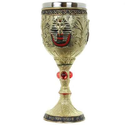 Goblet Novelty Gift 1 Collectable Decorative 18cm High Egyptian Goblet • £19.88