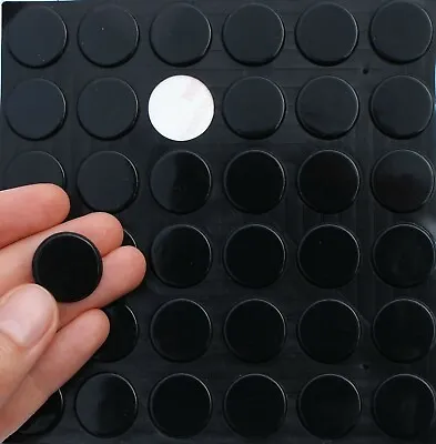 £4.75 • Buy BLACK 3M Electronics RUBBER FEET, Large SELF ADHESIVE Silicone Pads, 20mm X 2mm