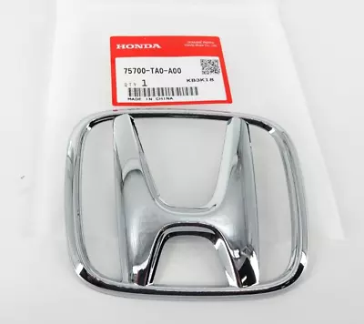 New Genuine OEM Honda 75700-TA0-A00 Front Emblem Accord Fit Civic CR-V HR-V • $19.73