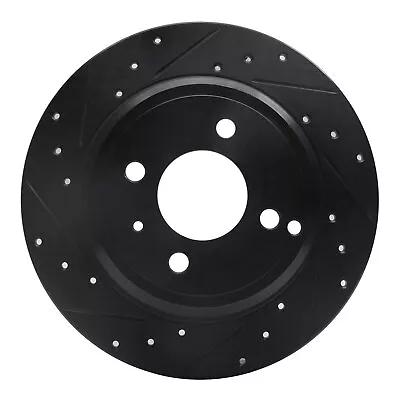 For Volvo 850 93-95 ELINE Drilled & Slotted 1-Piece Rear Driver Side Brake Rotor • $157.15
