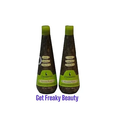 2 PACK. 10 Oz. Macadamia Rejuvenating Shampoo. 300ml. NEW. FREE SHIPPING.  • $14.99