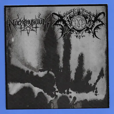 NACHTMYSTIUM XASTHUR RARE 2004 CLEAR 7  Vinyl US AKR002 NM Black Metal ONLY 100 • $60