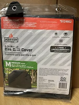 Master Forge Universal 55-in W X 40-in H Black Gas Grill Cover • $19.99