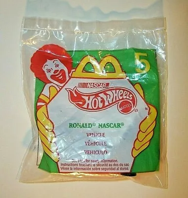 Mcdonalds Hot Wheels  Ronald Nascar  1998 • $3