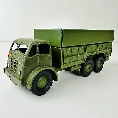 Vintage Meccano Dinky Toys Restored 622 10 Ton Military Army Truck Model &Canopy • $25.20