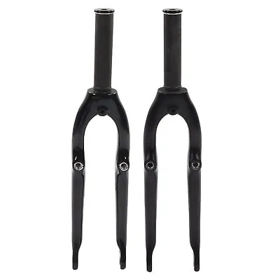 $100.03 • Buy Carbon Fiber Front Fork Folding Bike Fork With Screws Part For 20in V Brake New