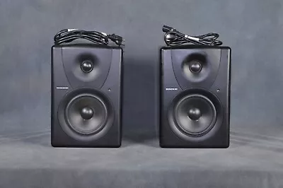 Mackie MR5 Active Studio Monitor Speakers High Resolution With Power Cords: Pair • $164.95