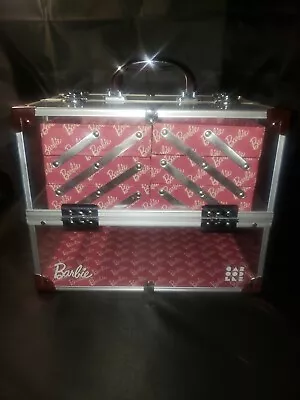 Rare Caboodles Barbie Clear Pink Makeup / Jewelry With Keys 2019 ULTA  • $150