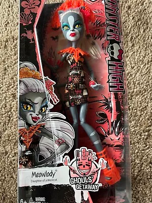 Monster High Meowlody Daughter Of Werecat Ghouls Get Away • $54.20