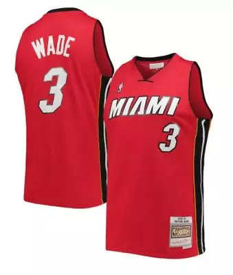 Dwayne Wade Miami Heat 2005-06 Red Throwback Swingman Jersey • $35.99