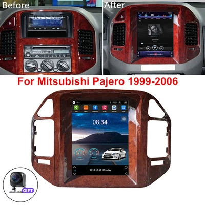 $286.10 • Buy 9.7  Vertical Android 9.0 Stereo Radio Wifi Navi For Mitsubishi Pajero 1999-2006